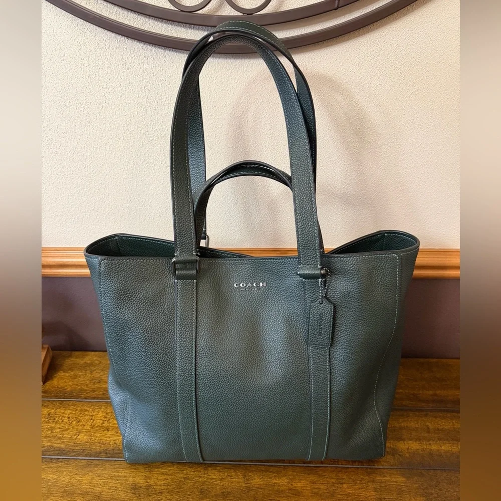 Coach Hudson Double Handle Tote Shoulder Bag - Picture 2 of 13